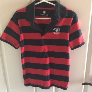 Primrose School Uniform short-sleeve striped polo